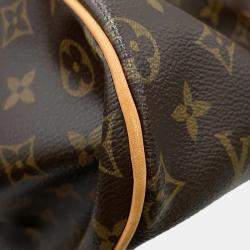 Pre Owned Louis Vuitton Tivoli GM Brown Monogram Canvas Satchel Bag