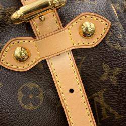 Pre Owned Louis Vuitton Tivoli GM Brown Monogram Canvas Satchel Bag
