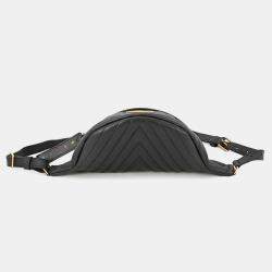 Pre Owned Louis Vuitton New Wave Noir Calfskin Bumbag
