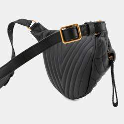 Pre Owned Louis Vuitton New Wave Noir Calfskin Bumbag