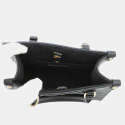 Pre Owned Louis Vuitton Onthego BB Noir Monogram Empreinte Leather Tote Bag