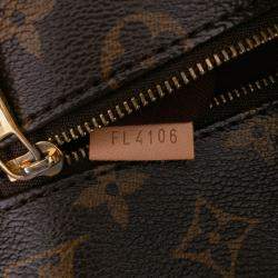Pre Owned Louis Vuitton Brown Monogram Lena MM