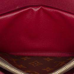 Pre Owned Louis Vuitton Brown Monogram Pochette Felicie