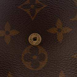 Pre Owned Louis Vuitton Brown Monogram Pochette Felicie