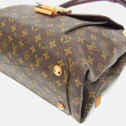 Pre Owned Louis Vuitton Monogram Olympe Aurore Brown Handbag 