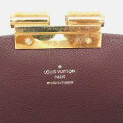 Pre Owned Louis Vuitton Monogram Olympe Aurore Brown Handbag 