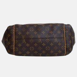 Pre Owned Louis Vuitton Brown Monogram Totally MM