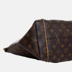 Pre Owned Louis Vuitton Brown Monogram Totally MM