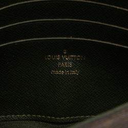 Pre Owned Louis Vuitton Brown Monogram Felicie Strap And Go
