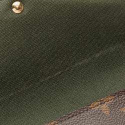 Pre Owned Louis Vuitton Brown Monogram Felicie Strap And Go