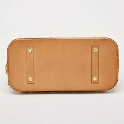 Pre Owned Louis Vuitton Black Multicolor Monogram Canvas Alma GM Bag