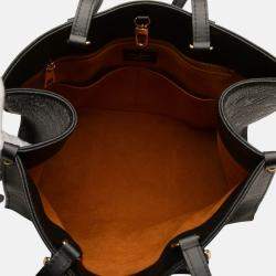 Pre Owned Louis Vuitton Black Monogram Empreinte Onthego MM