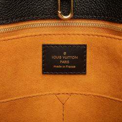 Pre Owned Louis Vuitton Black Monogram Empreinte Onthego MM