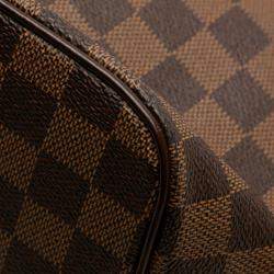 Pre Owned Louis Vuitton Brown Damier Ebene Saleya PM