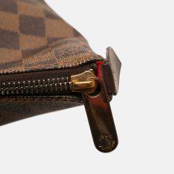 Pre Owned Louis Vuitton Brown Damier Ebene Saleya PM