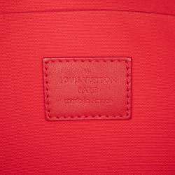 Pre Owned Louis Vuitton Red Monogram Vernis Pochette Felicie