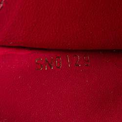 Pre Owned Louis Vuitton Brown Monogram Flore Wallet On Chain