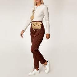 Pre Owned Louis Vuitton Arizona Quilted Leather New Wave Multi Pochette Bag