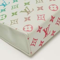 Pre Owned Louis Vuitton Gradient Grey Monogram Canvas Pochette Voyage MM