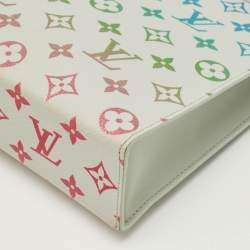 Pre Owned Louis Vuitton Gradient Grey Monogram Canvas Pochette Voyage MM