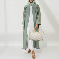 Pre Owned Louis Vuitton Damier Azur Canvas Speedy 30 Bag