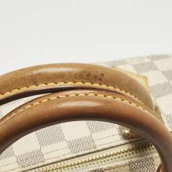 Pre Owned Louis Vuitton Damier Azur Canvas Speedy 30 Bag