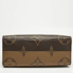 Pre Owned Louis Vuitton Monogram Giant Reverse Canvas Onthego MM Bag