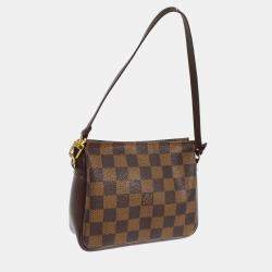 Pre Owned Louis Vuitton Damier Trousse Makeup Handbag