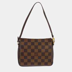 Pre Owned Louis Vuitton Damier Trousse Makeup Handbag