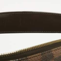 Pre Owned Louis Vuitton Damier Ebene Canvas Portobello PM Bag