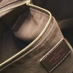 Pre Owned Louis Vuitton Damier Ebene Canvas Portobello PM Bag