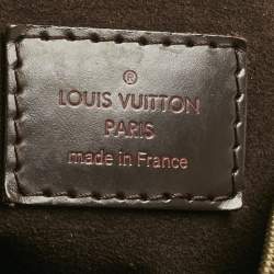 Pre Owned Louis Vuitton Damier Ebene Canvas Portobello PM Bag