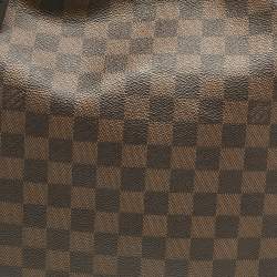 Pre Owned Louis Vuitton Damier Ebene Canvas Portobello PM Bag