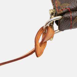 Pre Owned Louis Vuitton Brown Takashi Murakami Monogram Cherry Pochette Accessoires