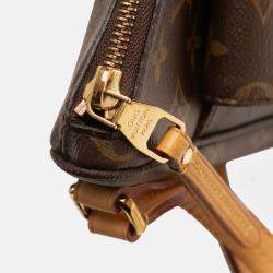 Pre Owned Louis Vuitton Brown Monogram Mabillon