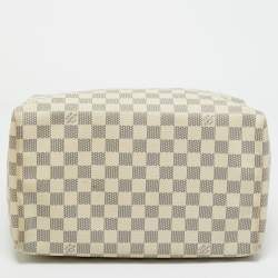 Pre Owned Louis Vuitton Damier Azur Canvas Speedy 30 Bag