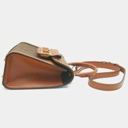 Pre Owned Louis Vuitton Dauphine Capitale Brown Monogram Reverse Handbag
