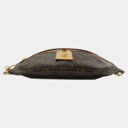 Pre Owned Louis Vuitton High-Rise Brown Monogram Canvas Hip Bag/Waist Bag