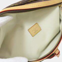 Pre Owned Louis Vuitton High-Rise Brown Monogram Canvas Hip Bag/Waist Bag