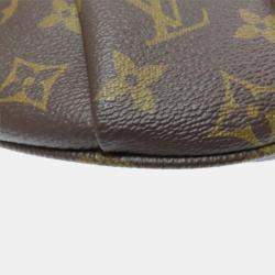Pre Owned Louis Vuitton High-Rise Brown Monogram Canvas Hip Bag/Waist Bag