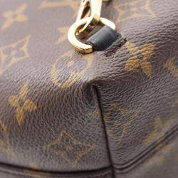 Pre Owned Louis Vuitton Montsouris Nm Bb Coated Canvas And Leather Monogram  Brown Black Backpack 