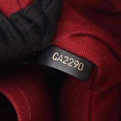 Pre Owned Louis Vuitton Montsouris Nm Bb Coated Canvas And Leather Monogram  Brown Black Backpack 