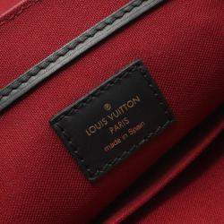 Pre Owned Louis Vuitton Montsouris Nm Bb Coated Canvas And Leather Monogram  Brown Black Backpack 