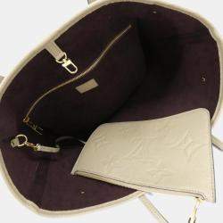 Pre Owned Louis Vuitton Monogram Empreinte Neverfull Mm Handbag