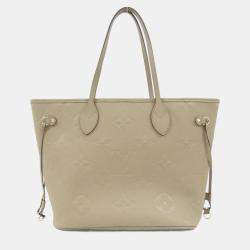 Pre Owned Louis Vuitton Monogram Empreinte Neverfull Mm Handbag