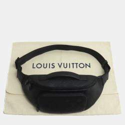 Pre Owned حقيبة حزام خصر لوي فيتون بومباج شادو مونوغرام أسود