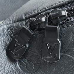 Pre Owned حقيبة حزام خصر لوي فيتون بومباج شادو مونوغرام أسود