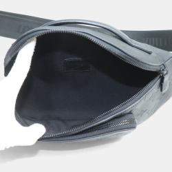 Pre Owned حقيبة حزام خصر لوي فيتون بومباج شادو مونوغرام أسود