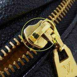Pre Owned Louis Vuitton Monogram Empreinte Bum Bag Noir Black