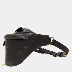 Pre Owned Louis Vuitton Monogram Empreinte Bum Bag Noir Black
